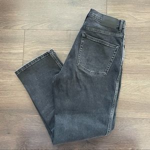Everlane Cheeky Bootcut Jean in Washed Black sz 28
